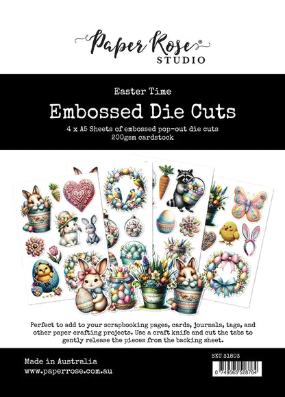 Easter Time Embossed Die Cuts 31803