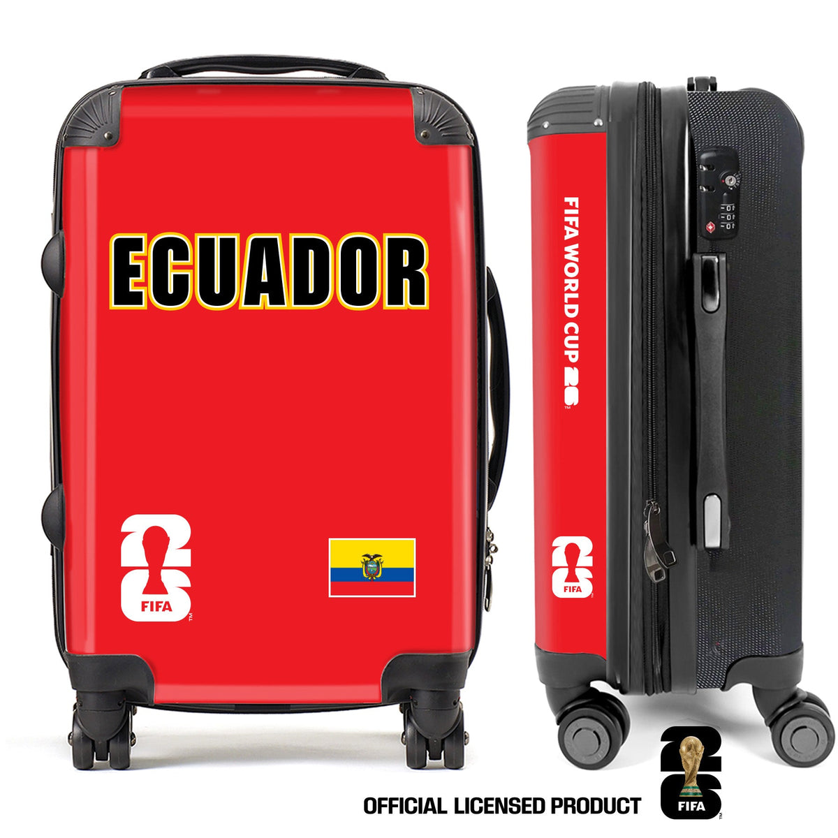 Ecuador FIFA World Cup 2026 Ecuador Wordmark Edition (Red)