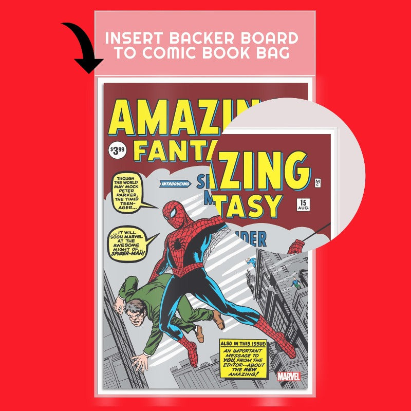 Regular Comic Book Backer Boards Size