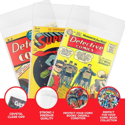 Golden Age Comic Book Bags 2 MIL