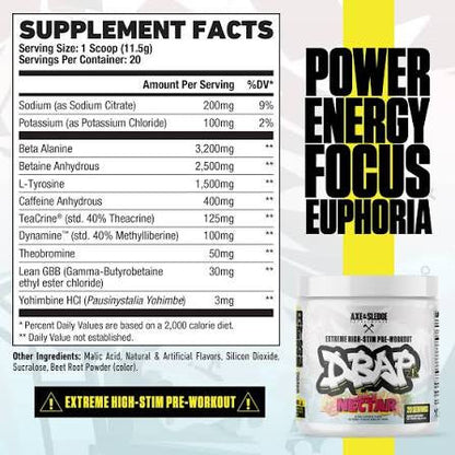 Axe & Sledge DBAP Pre-Workout