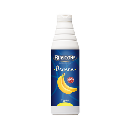 Banana Topping - 1 KG Squeeze Bottle - Rubicone Canada - Ships Free Within Canada on Orders Above CAD $199