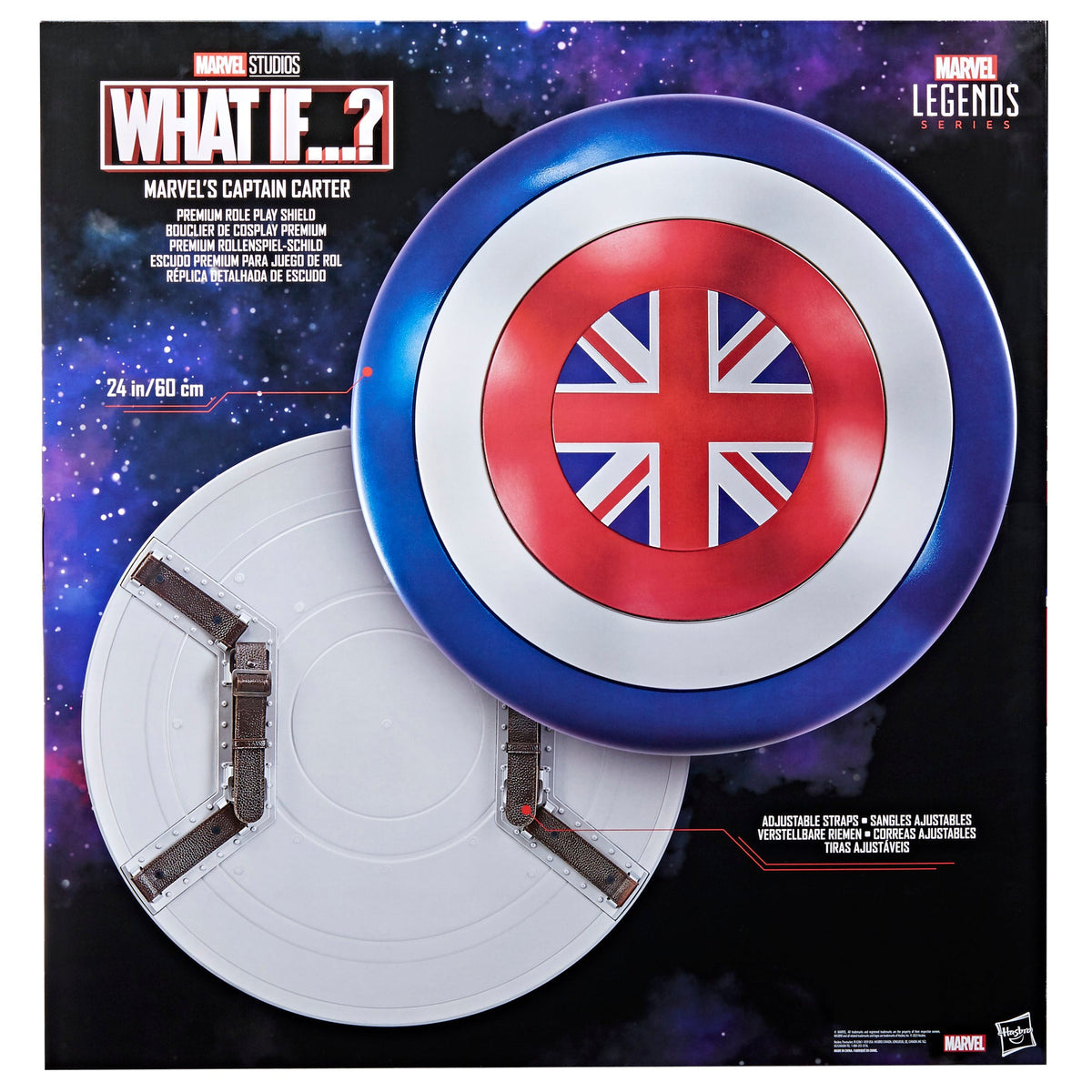 Marvel Legends - Bouclier de jeu de rôle Captain Carter Premium (précommande T1)