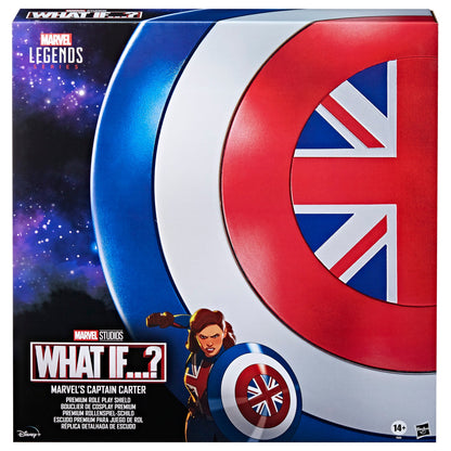 Marvel Legends - Bouclier de jeu de rôle Captain Carter Premium (précommande T1)