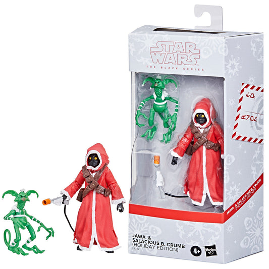 Star Wars The Black Series Jawa et Salacious B. Crumb – Édition Fêtes