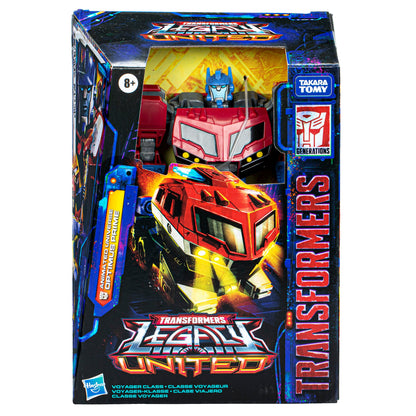 Transformers Legacy United - Classe Voyager - Optimus Prime Univers Animé