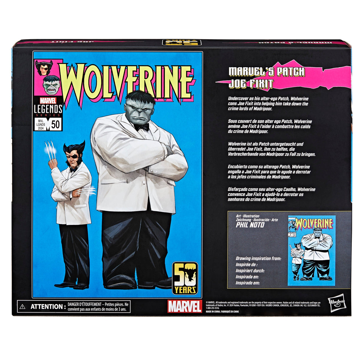 Marvel Legends Series Wolverine (Patch) et Joe Fixit