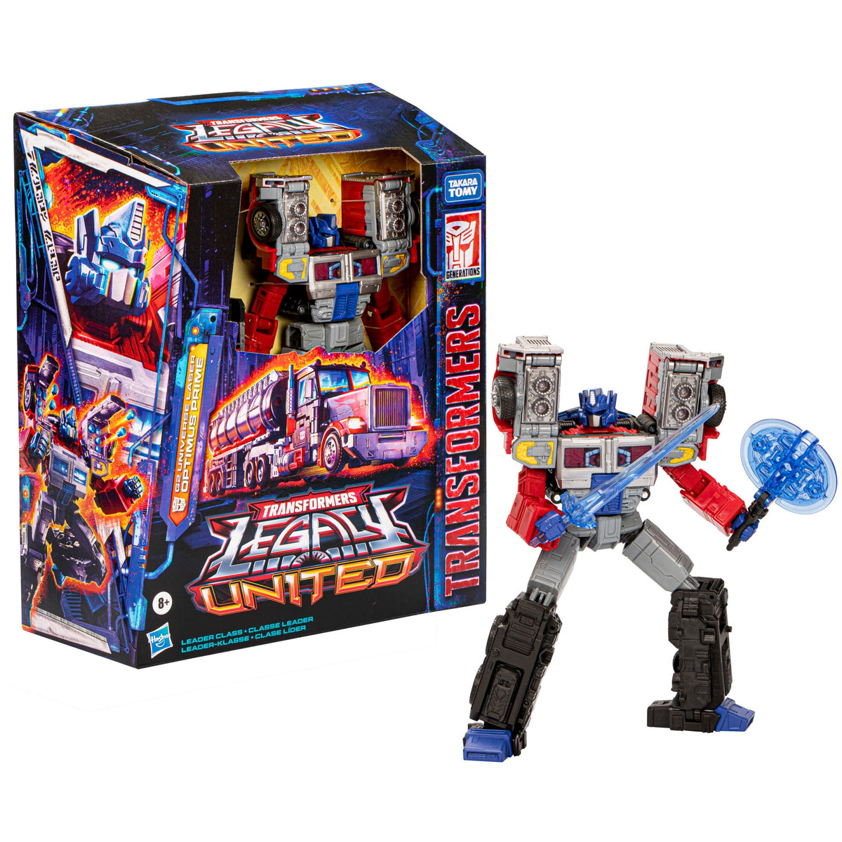 Transformers Legacy United - Classe Leader - G2 Universe Laser Optimus Prime