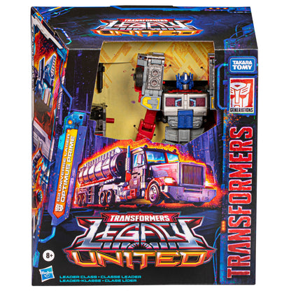 Transformers Legacy United - Classe Leader - G2 Universe Laser Optimus Prime