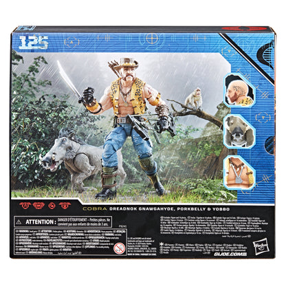 G.I. Joe Classified Series #125, Dreadnok Gnawgahyde et ses animaux de compagnie Porkbelly & Yobbo