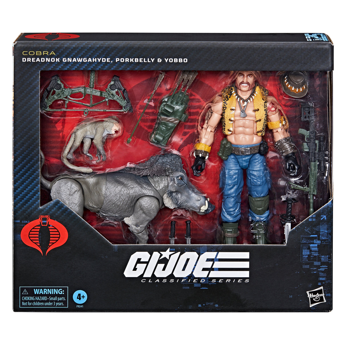 G.I. Joe Classified Series #125, Dreadnok Gnawgahyde et ses animaux de compagnie Porkbelly & Yobbo