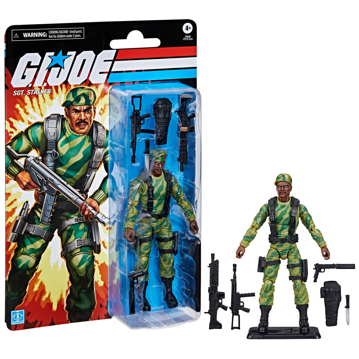 G.I. Joe Collection Classique Rétro Carte Sergent Stalker