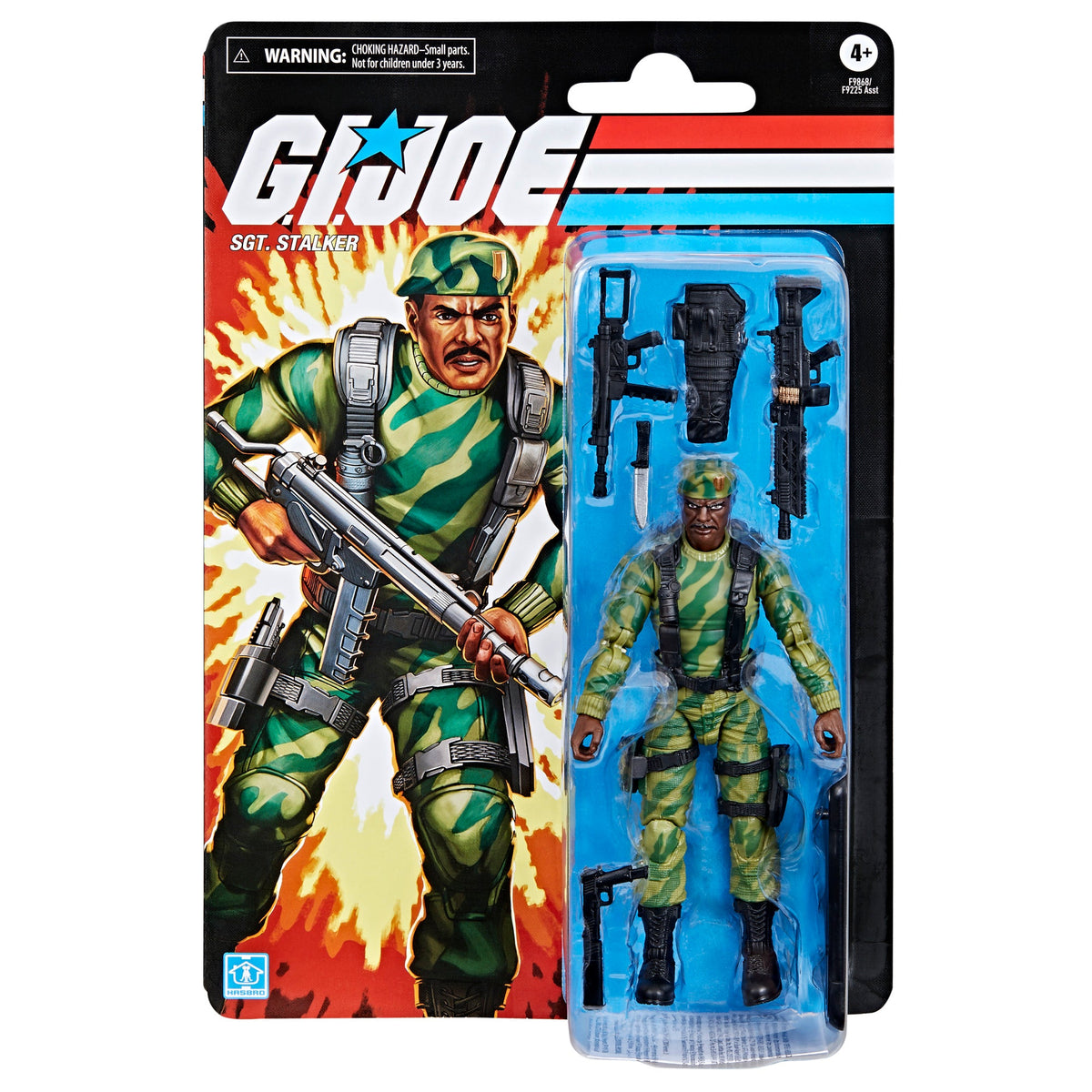 G.I. Joe Collection Classique Rétro Carte Sergent Stalker