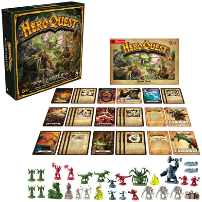 Avalon Hill HeroQuest Les Jungles de Delthrak Pack de Quêtes