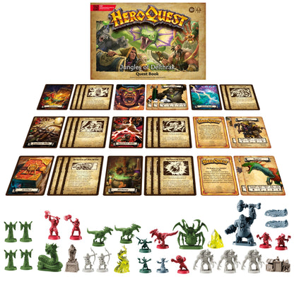 Avalon Hill HeroQuest Les Jungles de Delthrak Pack de Quêtes