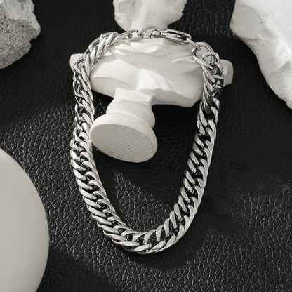 FARAJI : Bracelet unisexe en argent massif - Audacieux et élégant - Soyez vous-même, sans compromis !