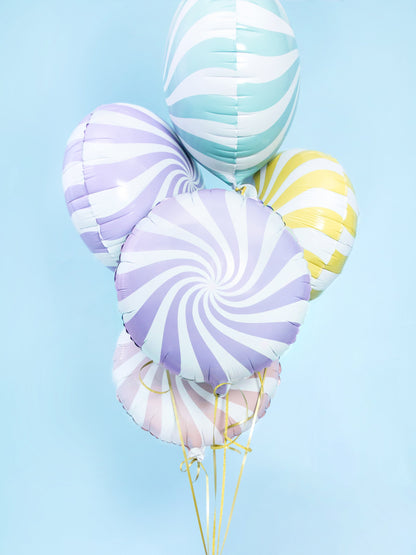 Lavender Swirl Candy Balloon