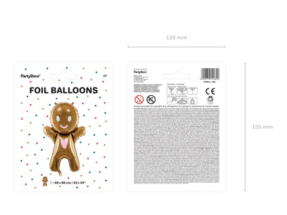 Gingerbread Man Balloon