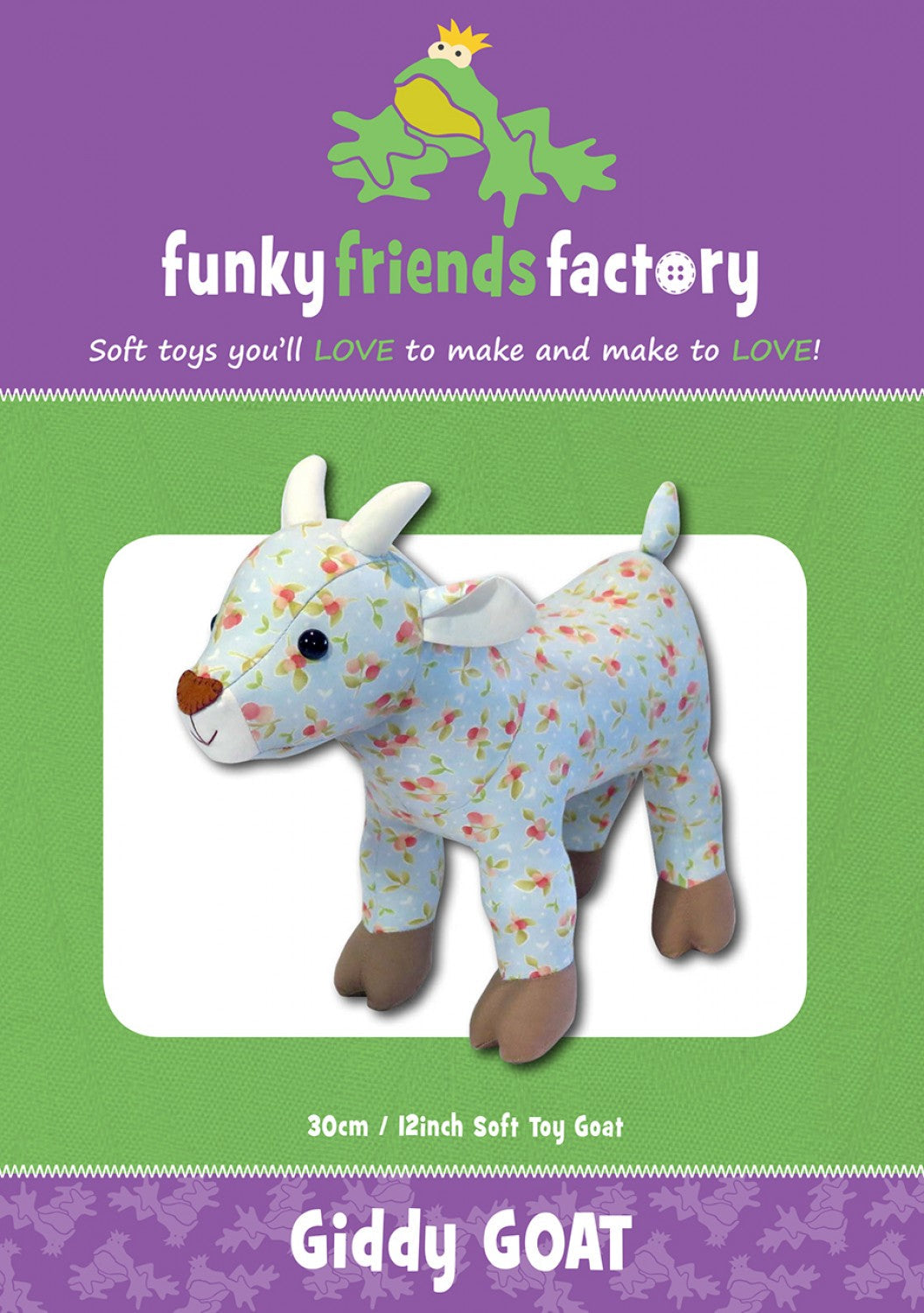 Patron Giddy Goat par Funky Friends Factory