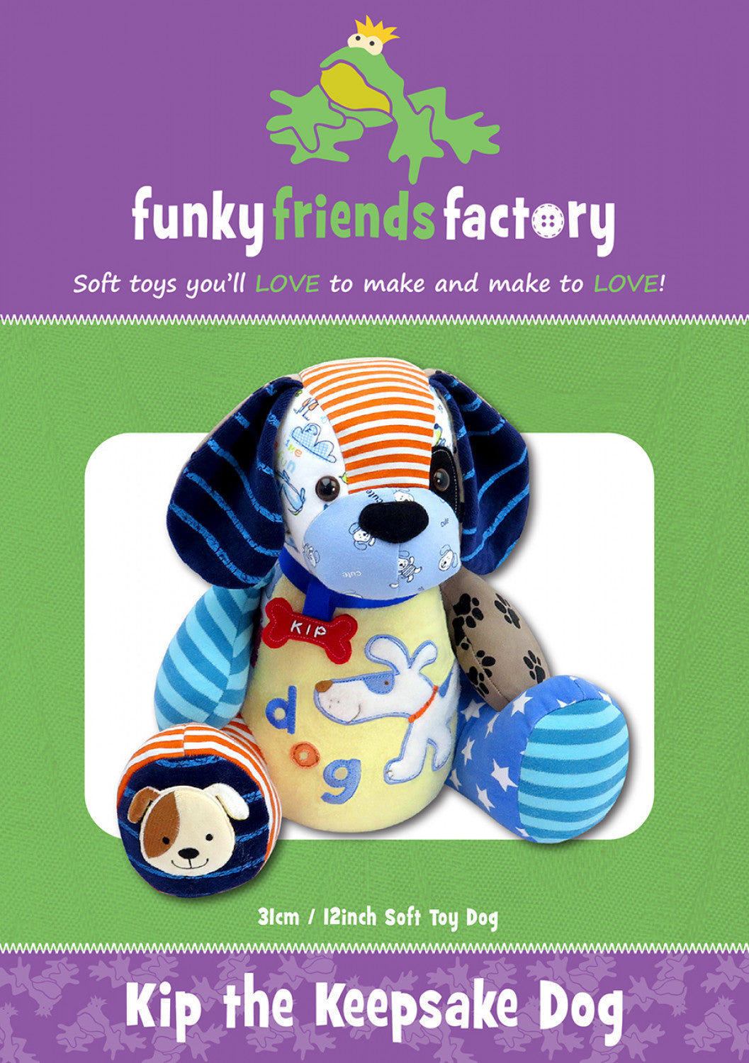 Patron Kip le Chien Souvenir par Funky Friends Factory