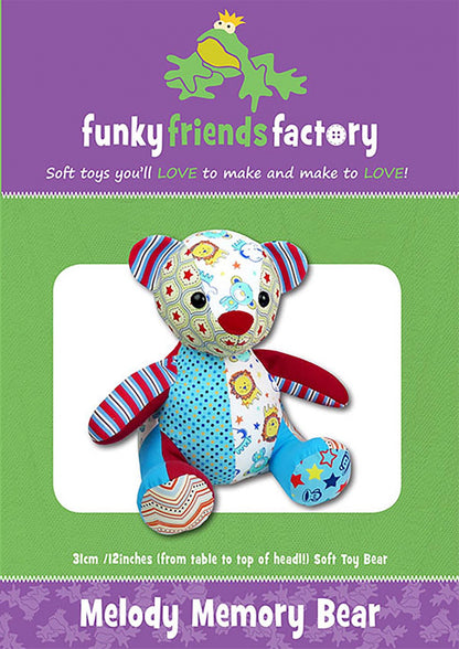 Patron de l'ours Melody Memory par Funky Friends Factory