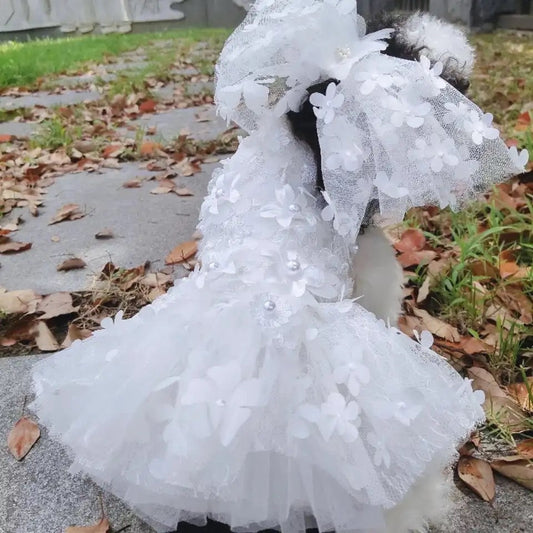 Garden Grace Dog Dress | Elegant Occasion Dog Dress