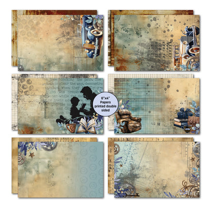 Lot de 3 cartes 6x4 3Quarter Designs Father Figure