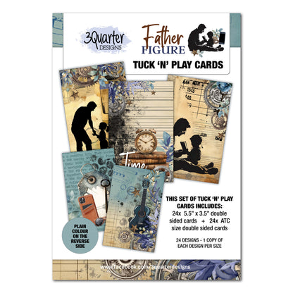 3Quarter Designs Father Figure - Tuck N Play Cards