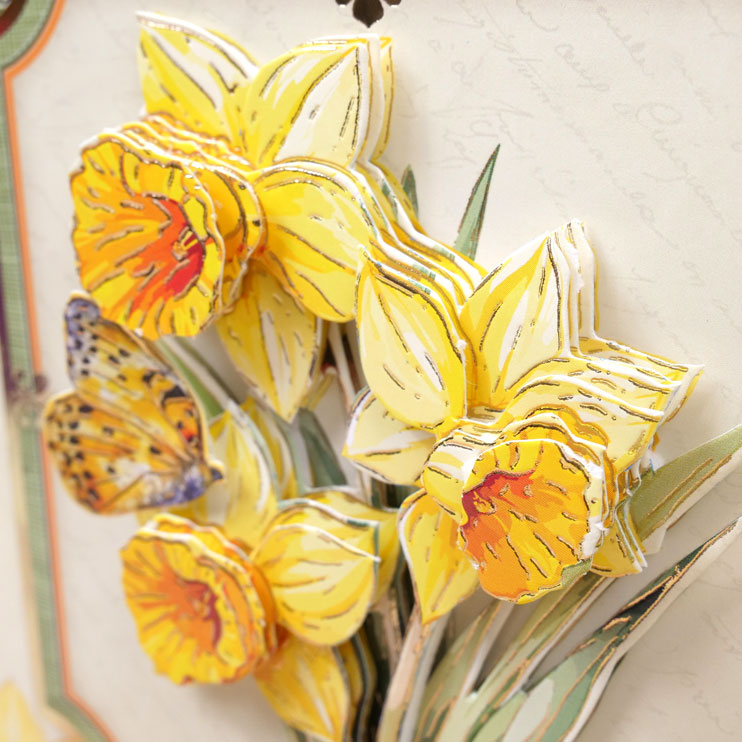 En pleine floraison - Set de décorations florales Deco-Large - Ravissantes jonquilles