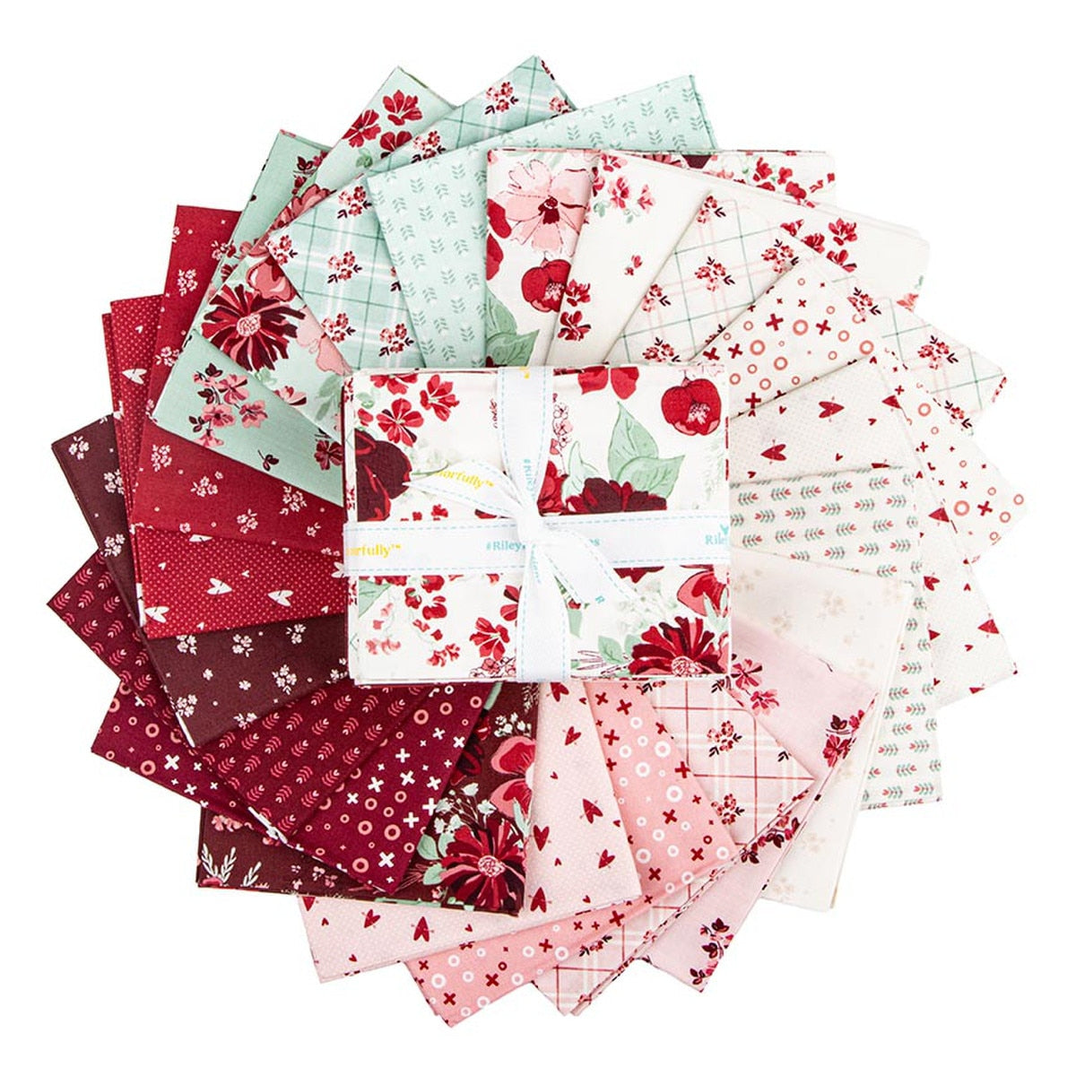 Sandy Gervais - Love you Always - Fat Quarter Bundle (21p)