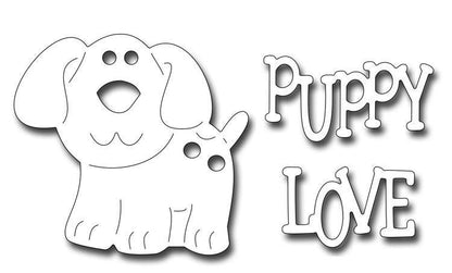 Matrice de découpe de précision Frantic Stamper - Rover Puppy Love