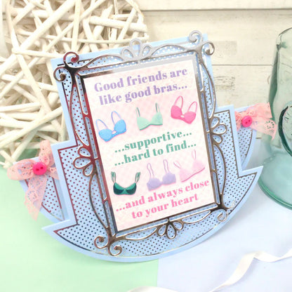 Foiled Pattern Rocker Cards