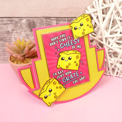 Foiled Pattern Rocker Cards