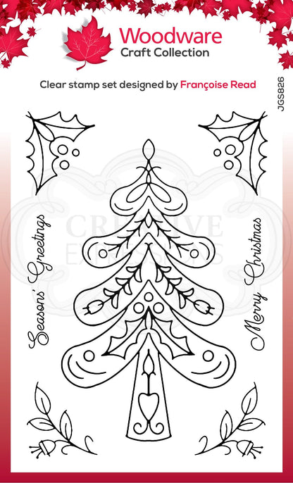 Tampon Nordic Tree 4 po x 6 po