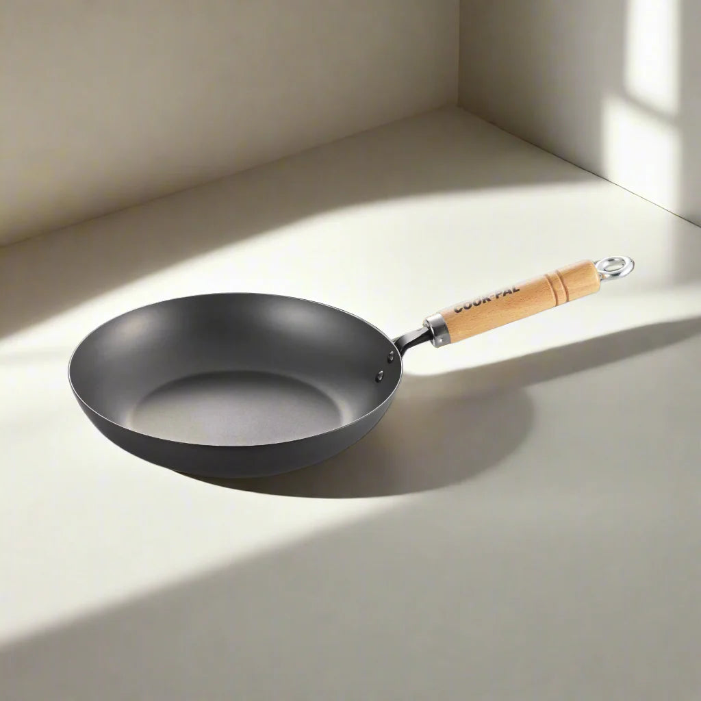 Yoshikawa Cook-Pal REN 28cm Nitrided Carbon Steel Frying Pan