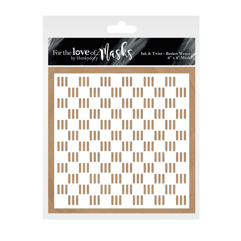Pour l'amour des masques - Encre et torsade - Tressage de panier