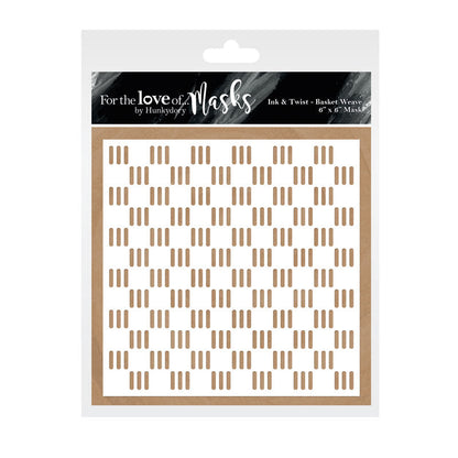 Pour l'amour des masques - Encre et torsade - Tressage de panier