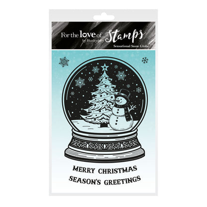 For the Love of Stamps - Sensational Snow Globe