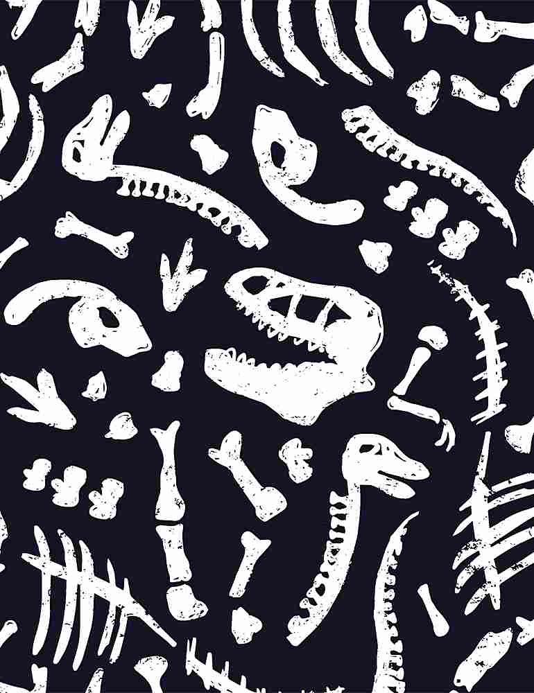 Fosforescent - Os de Dino par Timeless Treasure