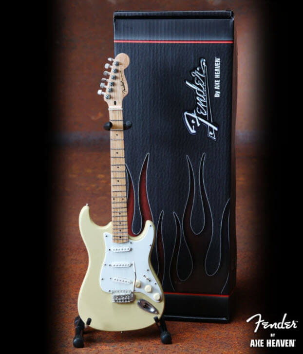 Fender™ Strat™ Cream Miniature Guitar Replica