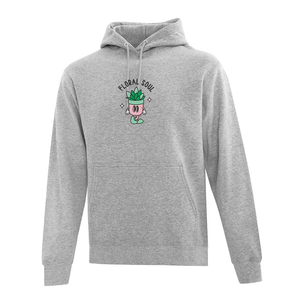 Hoodie "Floral Soul" brodé