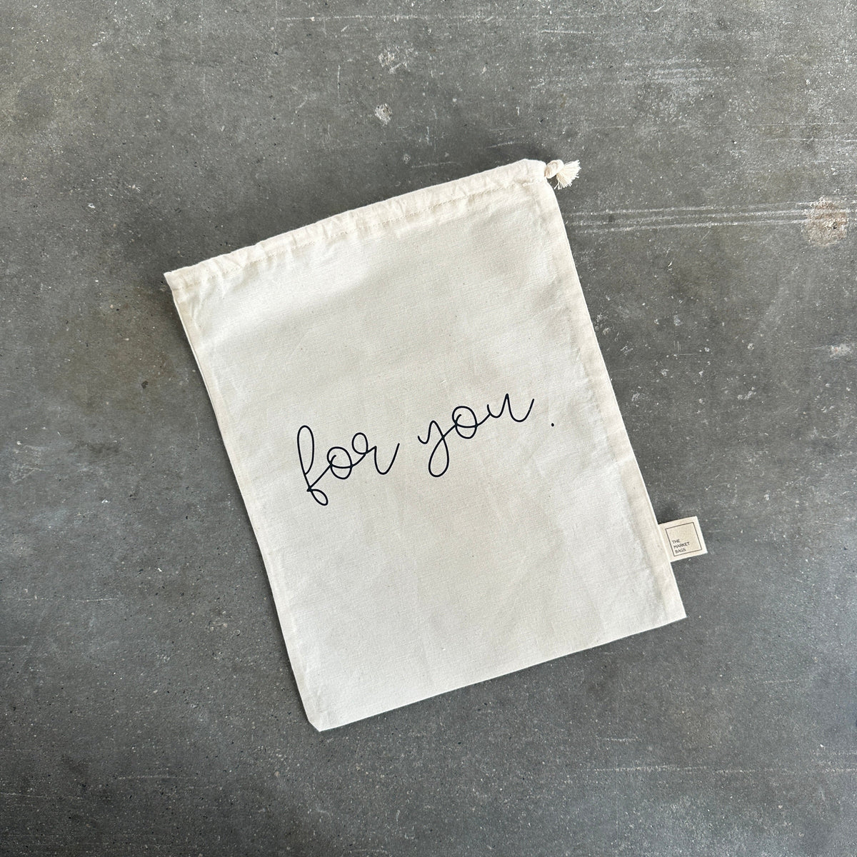 Sac cadeau réutilisable For You