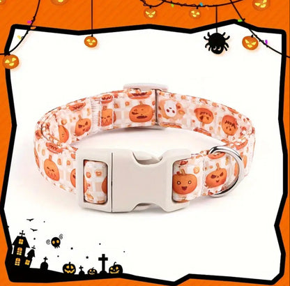Collier pour chien citrouille | Collier pour chien Halloween