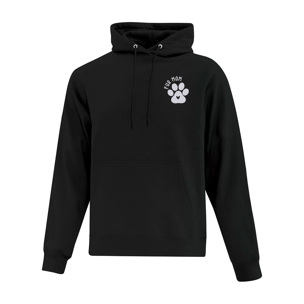Hoodie "Fur Mom" brodé
