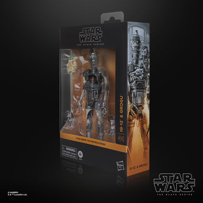 Star Wars The Black Series Deluxe IG-12 et Grogu