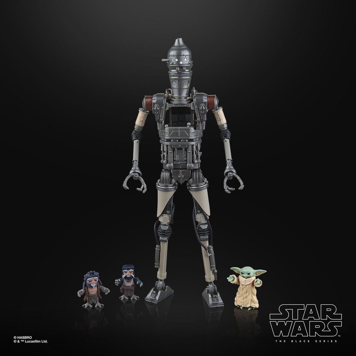 Star Wars The Black Series Deluxe IG-12 et Grogu