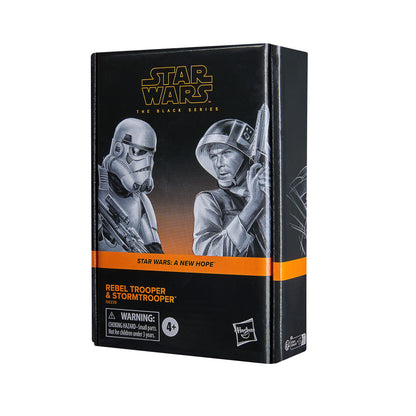 Star Wars The Black Series Soldat Rebelle et Stormtrooper