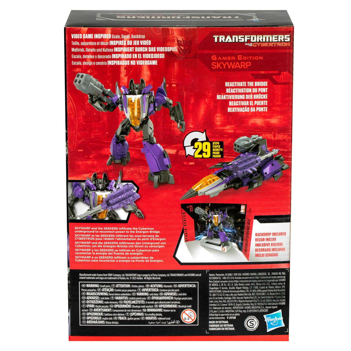 Transformers Studio Series Classe Voyageur Transformers : La Guerre pour Cybertron 11 Skywarp