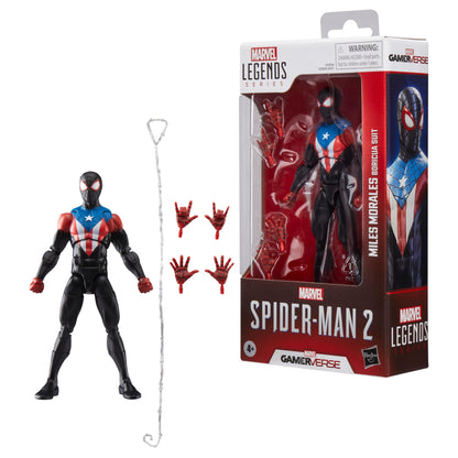 Marvel Legends Series Gamerverse Miles Morales Tenue Boricua