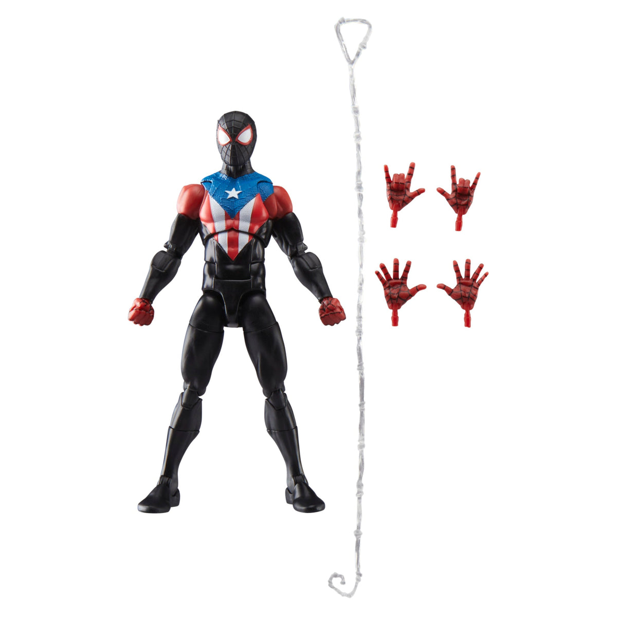 Marvel Legends Series Gamerverse Miles Morales Tenue Boricua